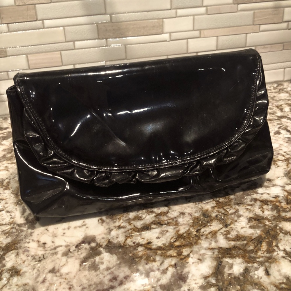 Patent Clutch Handbag